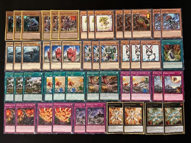 Yugioh Custom Made Dinosaur Deck - Etsy