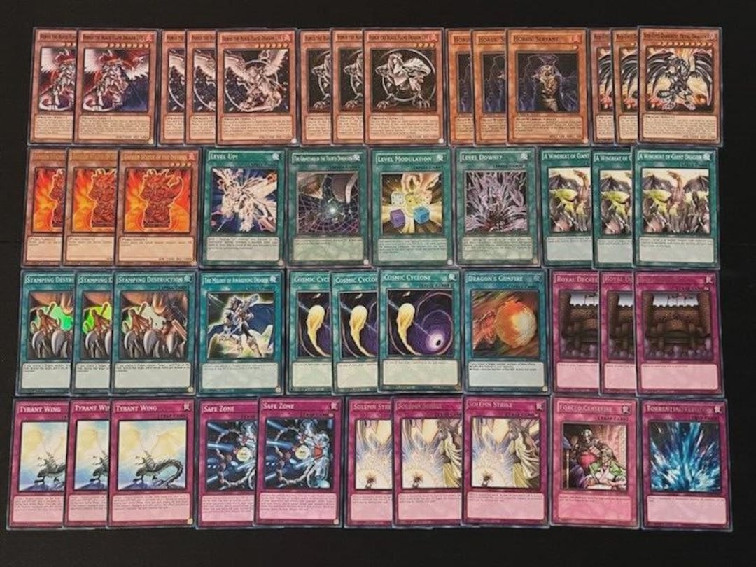 Yugioh Horus the Black Flame Dragon Deck - Etsy Yugioh Horus the Black Flame Dragon Deck - Etsy