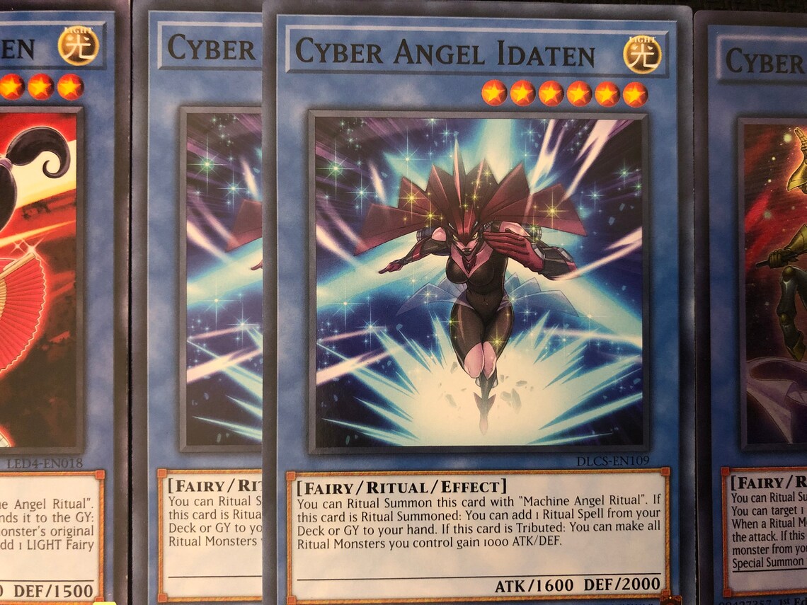Yugioh Custom Cyber Angel Deck Etsy