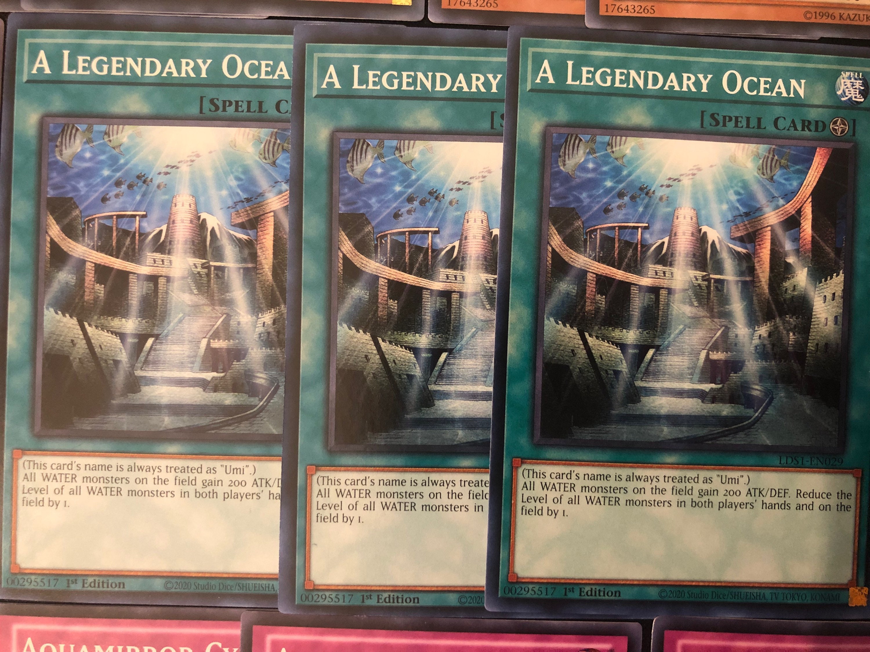 Yugioh Water Deck Etsy
