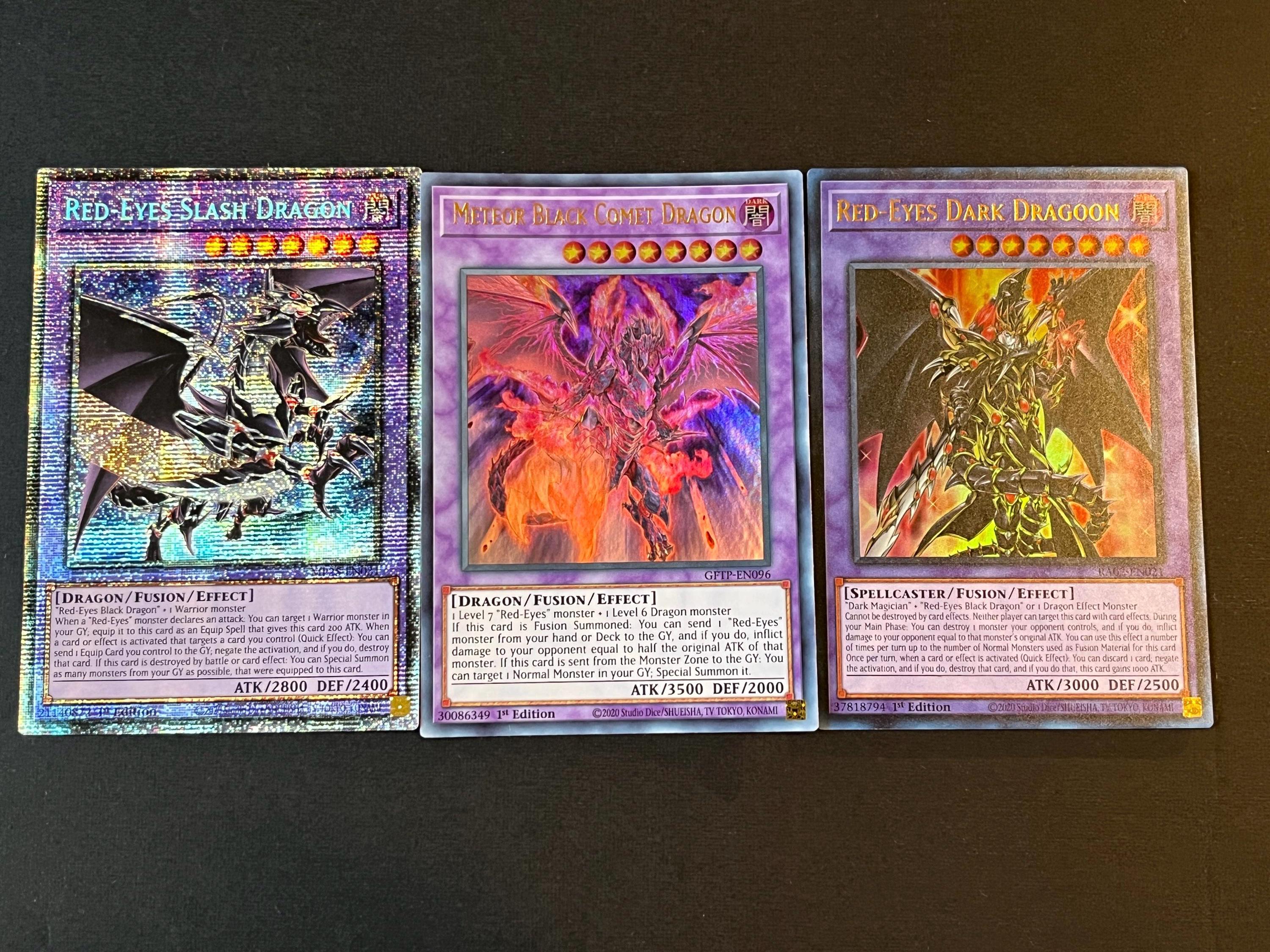 yugioh red eyes slash dragon deck Structure EX: Red-Eyes Inferno This is of the Ultra Rare rarity. Yugioh Red-Eyes Deck Complete High