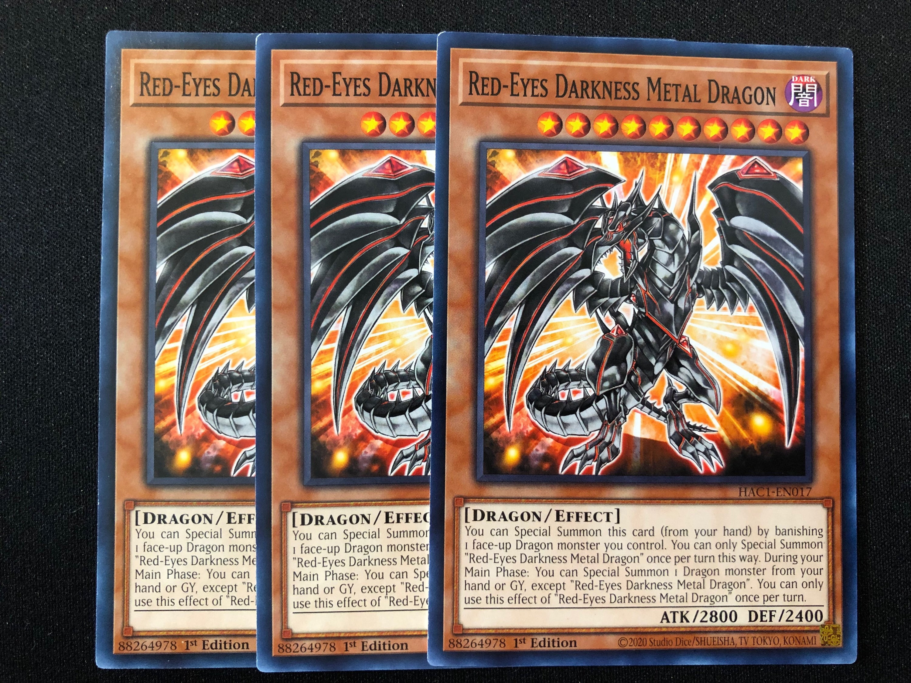 Red Eyes Darkness Metal Dragon Orica