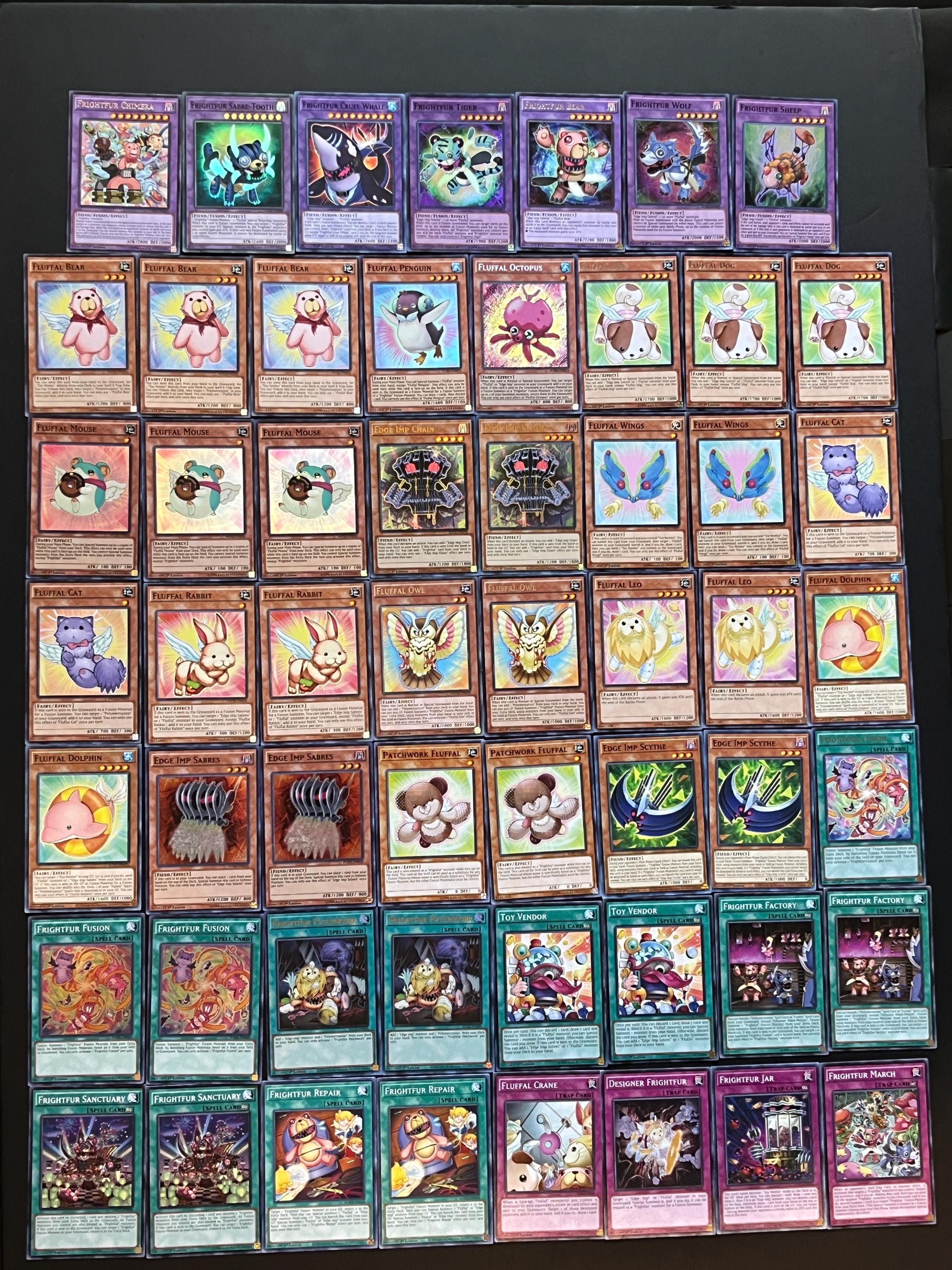 yugioh fluffal deck build Frightfur Toys & Games Yugioh Frightfur Fluffal Deck Complete