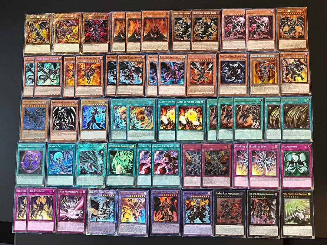 yugioh red deck Amazon.com: Yu-Gi-Oh! - Red-Eyes Darkness Dragon (SD1-EN001) - Structure 1: Dragon's Roar - 1st Edition All cards will be carefully packed for safe transit PURE RED-EYES DECK PROFILE-THE