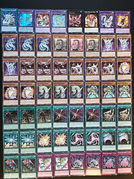 Yugioh Cyber Dragon Deck - Etsy