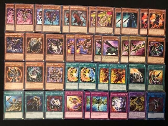 Yugioh Gaia the Fierce Knight Deck - Etsy Israel