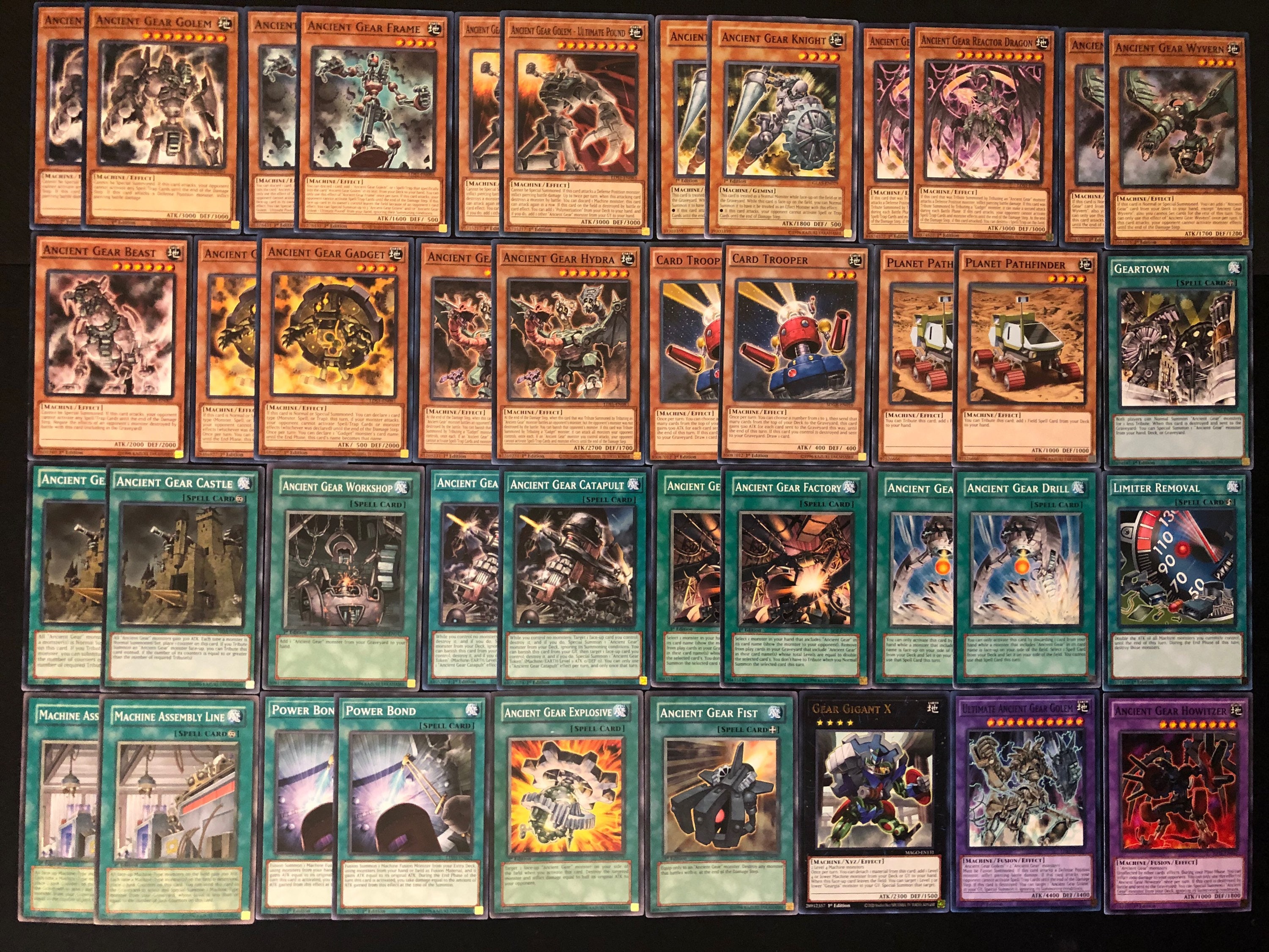 Yu Gi Oh Ancient Gear Deck Full Scale Construction Ancient Machine