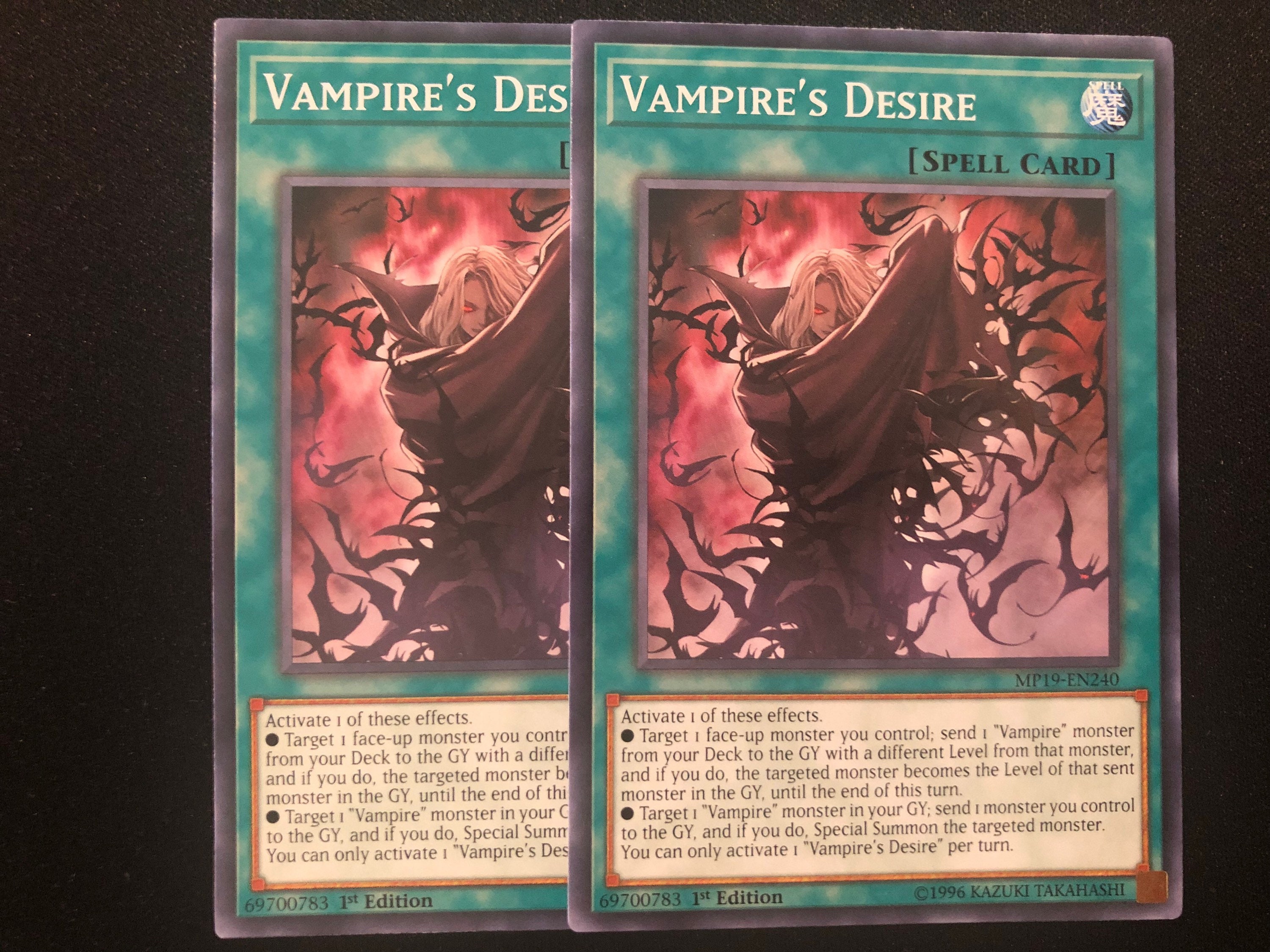 Yugioh Vampire Deck - Etsy Israel