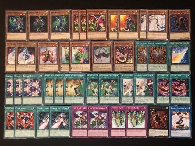 Yugioh Custom Made Harpie Lady Deck - Etsy