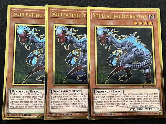 Yugioh Custom Made Dinosaur Deck - Etsy UK