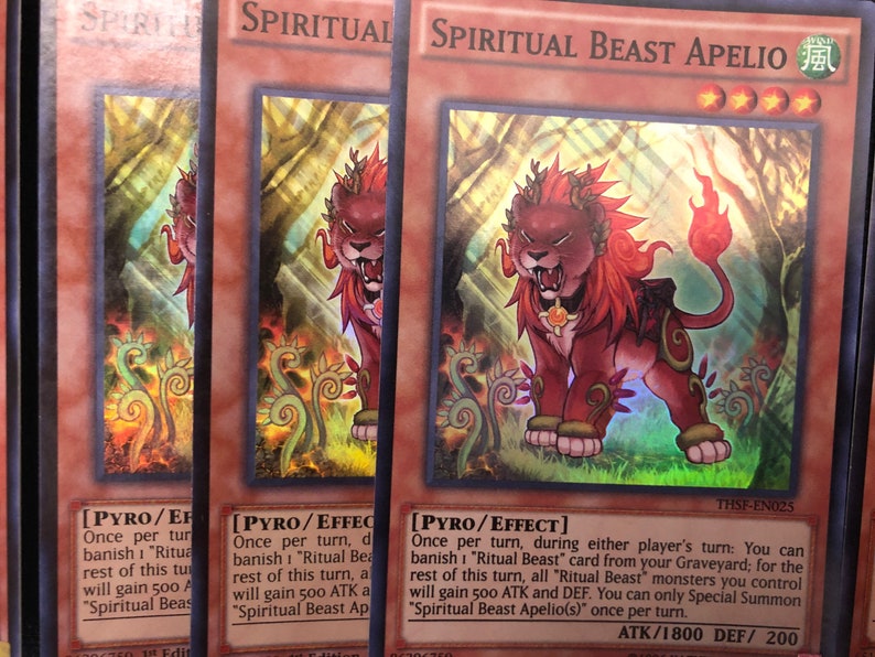 Yugioh Ritual Beast Deck Etsy