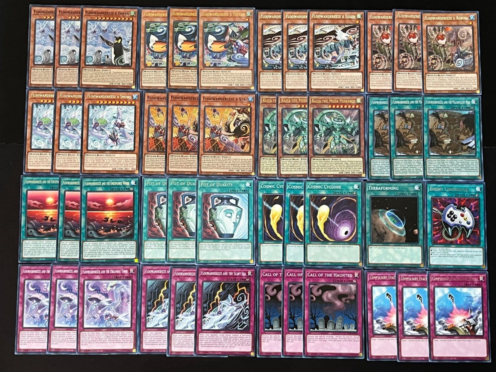 Yugioh Floowandereeze Deck - Etsy Yugioh Floowandereeze Deck - Etsy