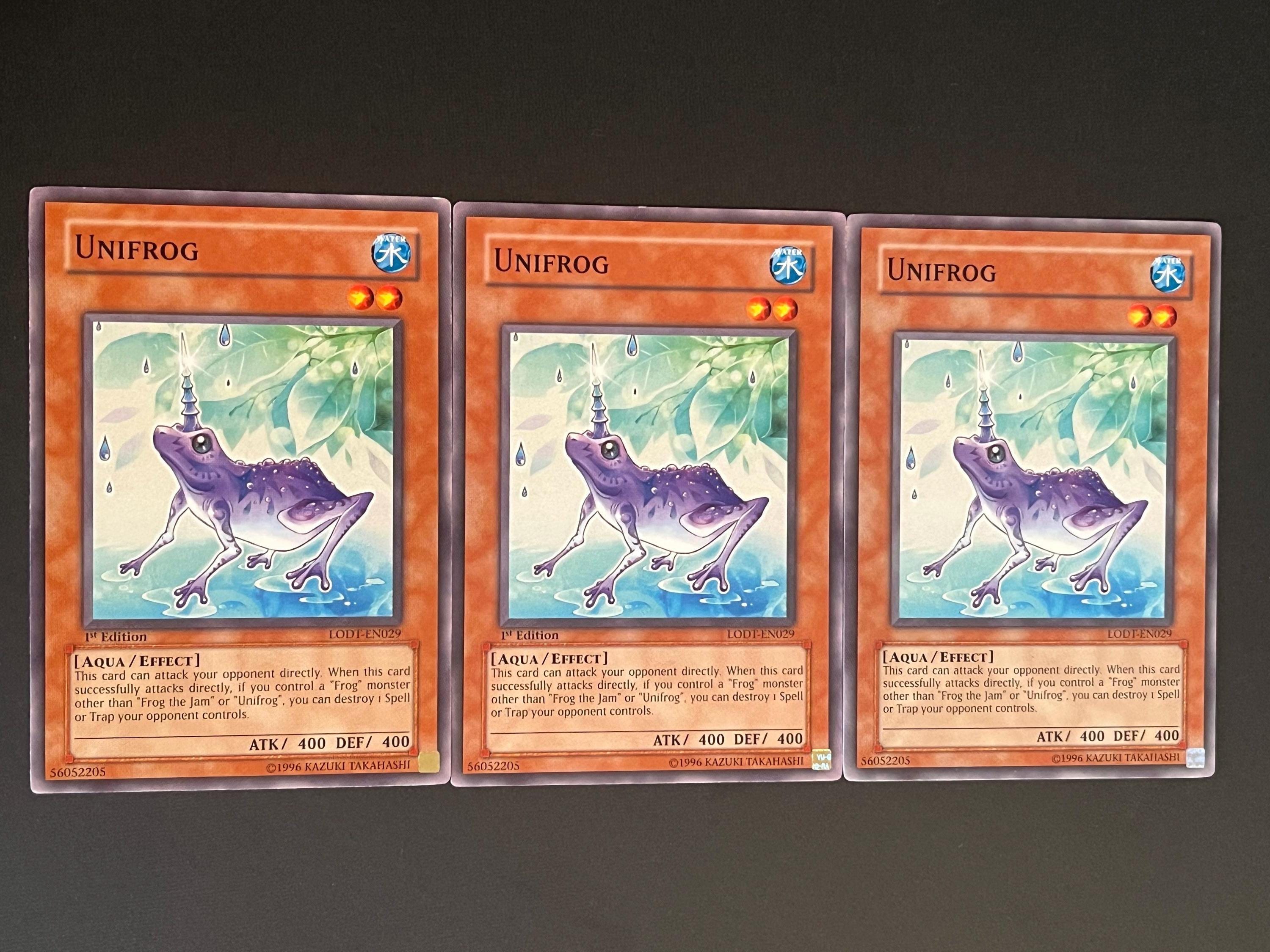 frog deck yugioh YUGIOH FROG DECK- SWAP FROG- RONINTOADIN- TOADALLY AWESOME- TREEBORN- FLIP  FLOP