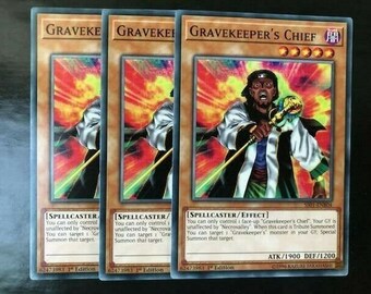 Yugioh Gravekeeper's Deck - Etsy Yugioh Gravekeeper's Deck - Etsy