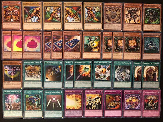 Yugioh Exodia Deck Incarate Exodious Exodia Necross - Etsy Finland