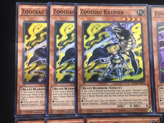 Yugioh Zoodiac Deck - Etsy
