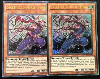 Yugioh Six Samurai Deck - Etsy Yugioh Six Samurai Deck - Etsy