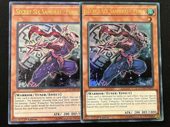Yugioh Six Samurai Deck - Etsy