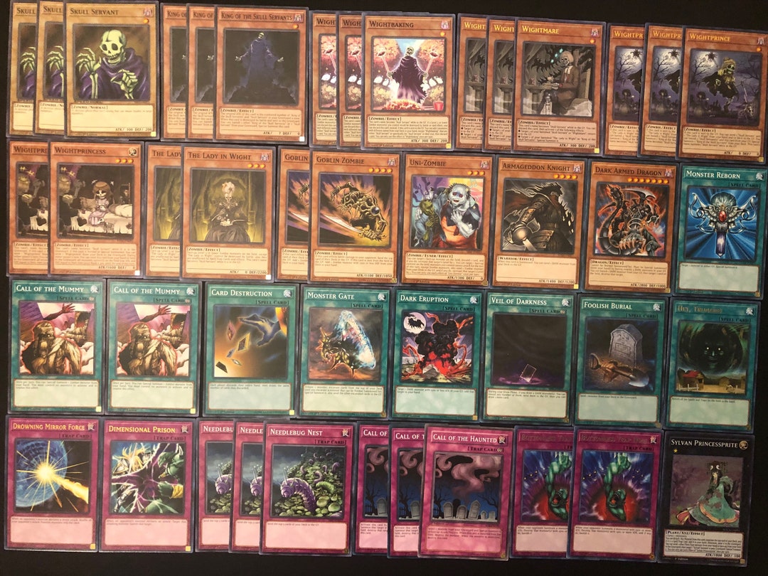 Yugioh Custom Skull Servant Deck - Etsy