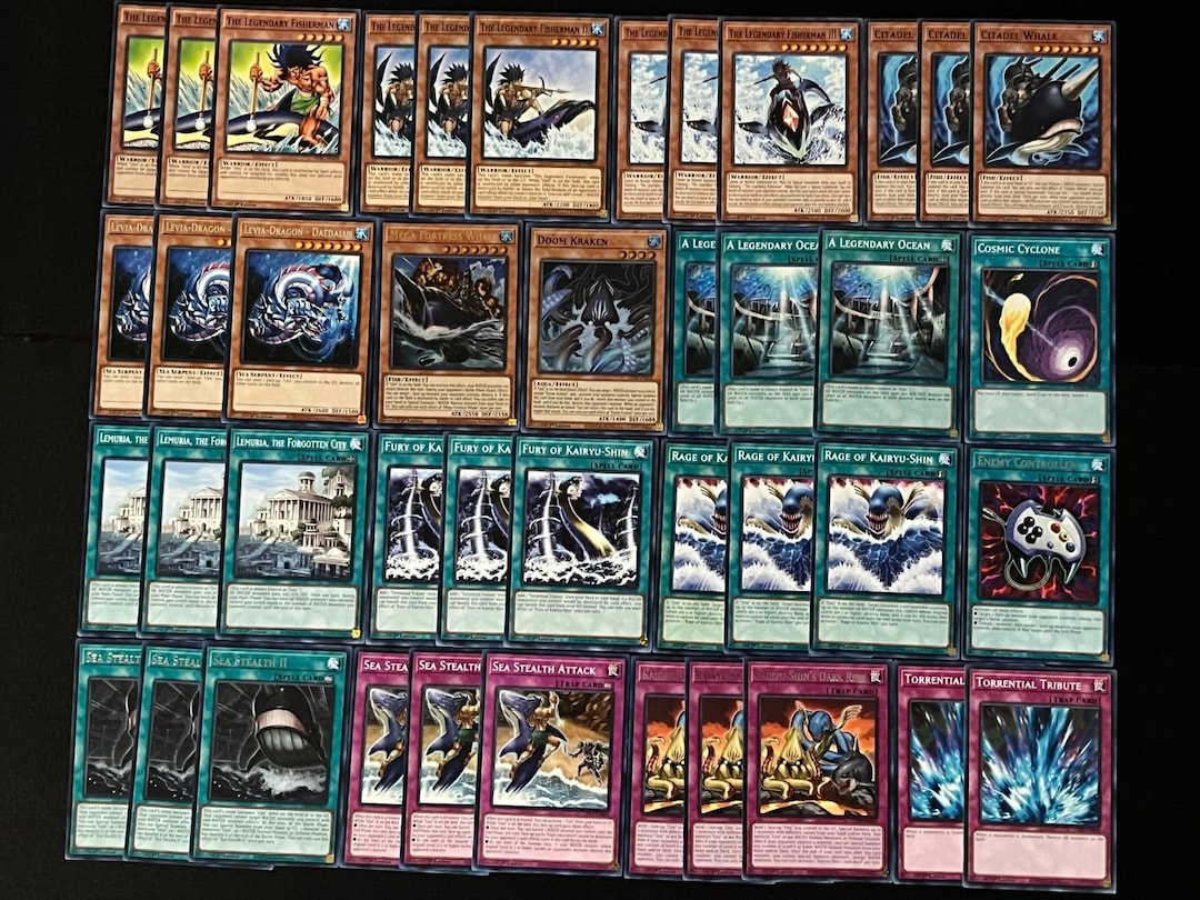 Yugioh Legendary Fisherman Deck - Etsy