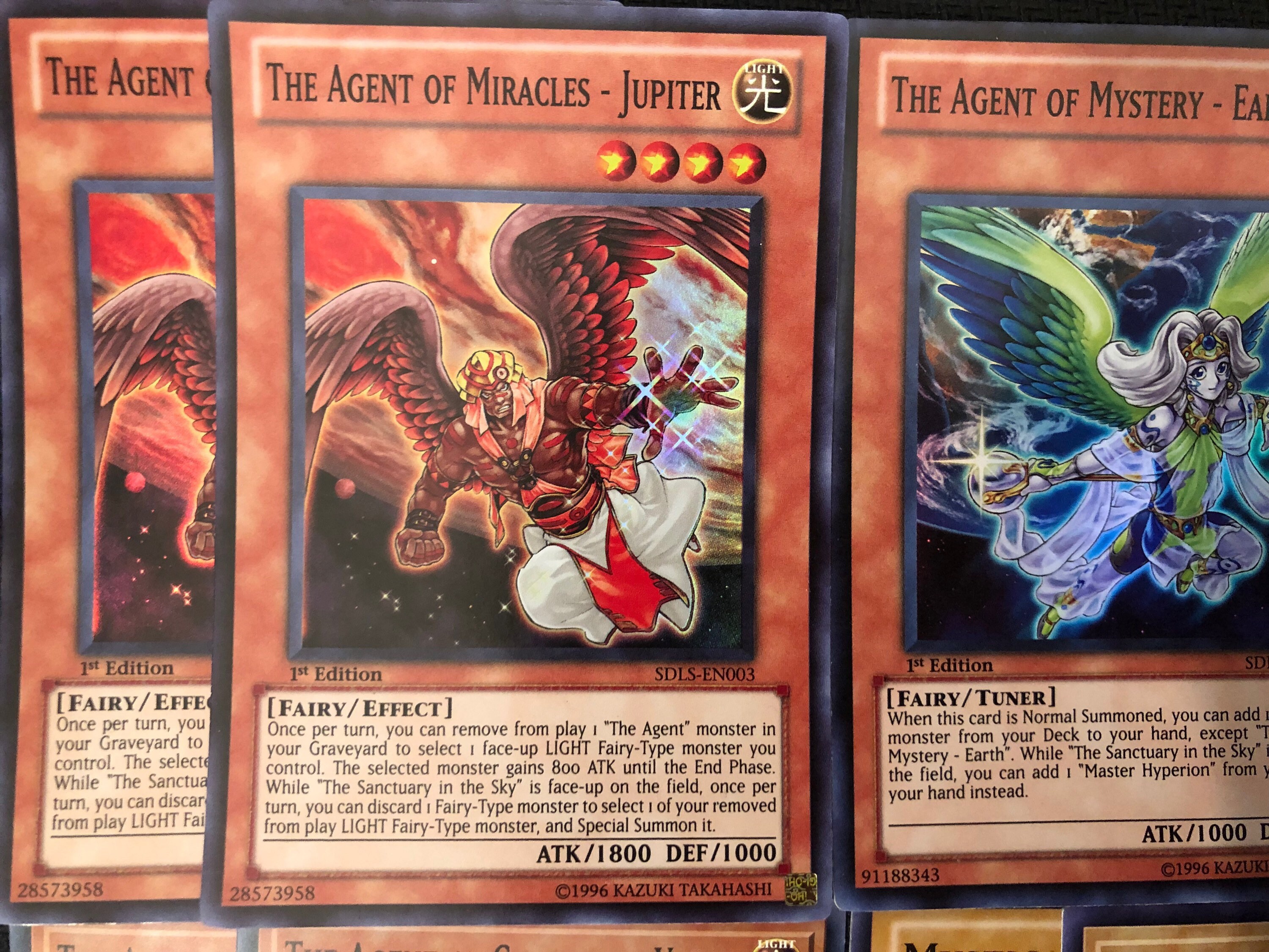 the agents deck yugioh Amazon.com: Yu-Gi-Oh! - The Agent of Miracles - Jupiter (SDLS-EN003) -  Structure Deck: Lost Sanctuary - 1st Edition main image 1