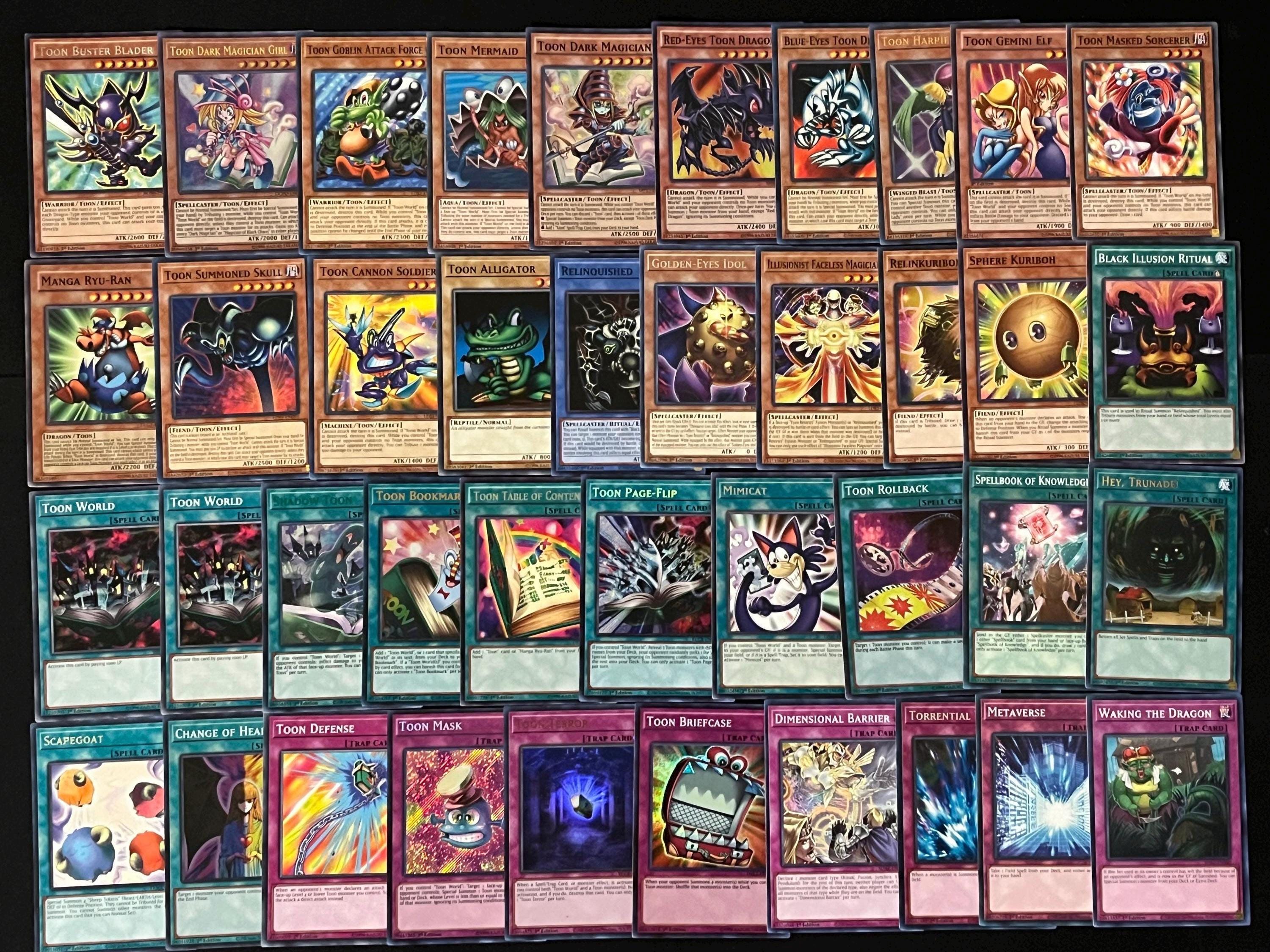 yugioh packs with toon cards Trading Card Game Chaos Booster Box [24 Packs] : Toys & Games 7 random cards per pack. Yugioh! TCG Toon Chaos 1st