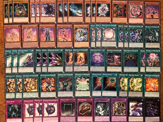 Yugioh Custom Dark Magician Deck - Etsy