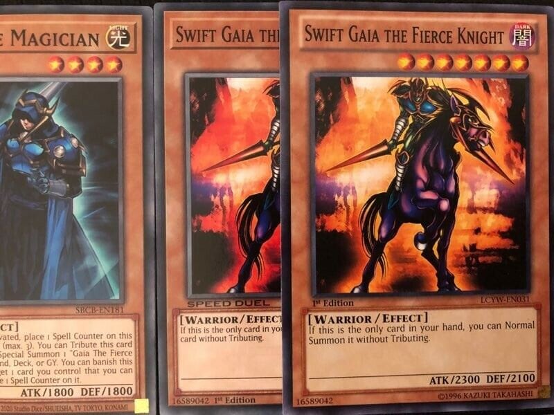 Yugioh Gaia the Fierce Knight Deck - Etsy