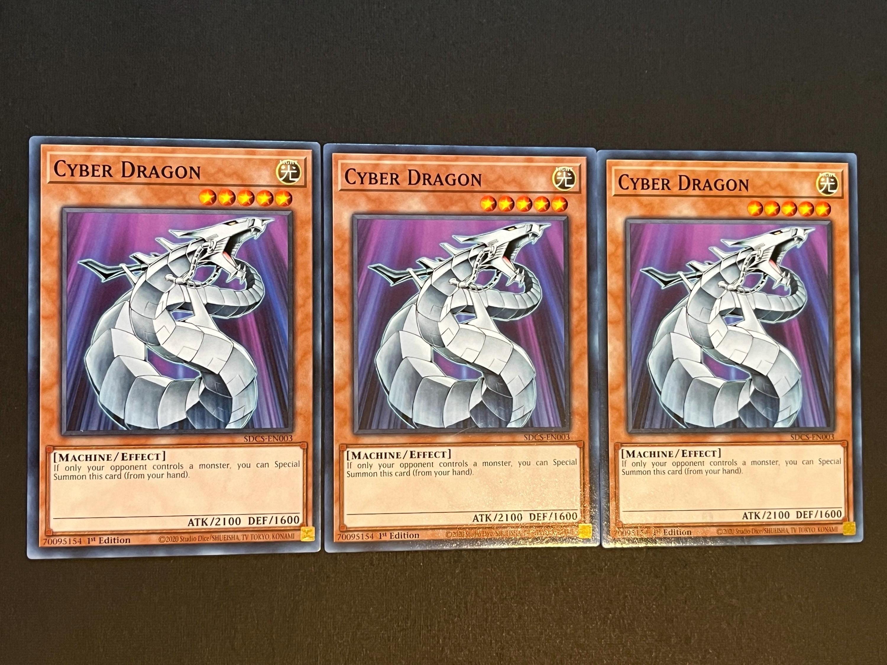 Yugioh Cyber Dragon Deck - Etsy