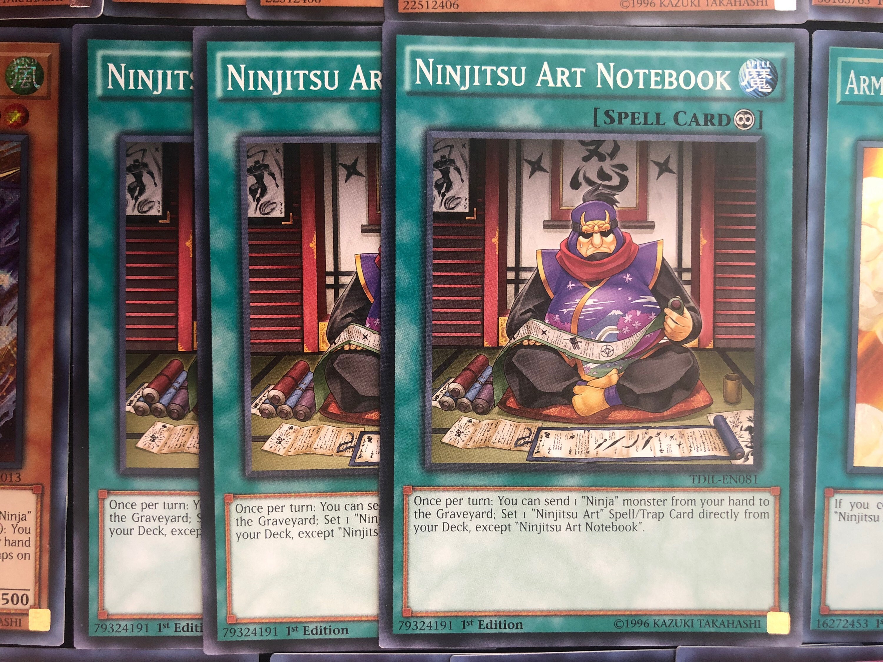 Yugioh Ninja Deck Hanzo Ninjitsu Etsy