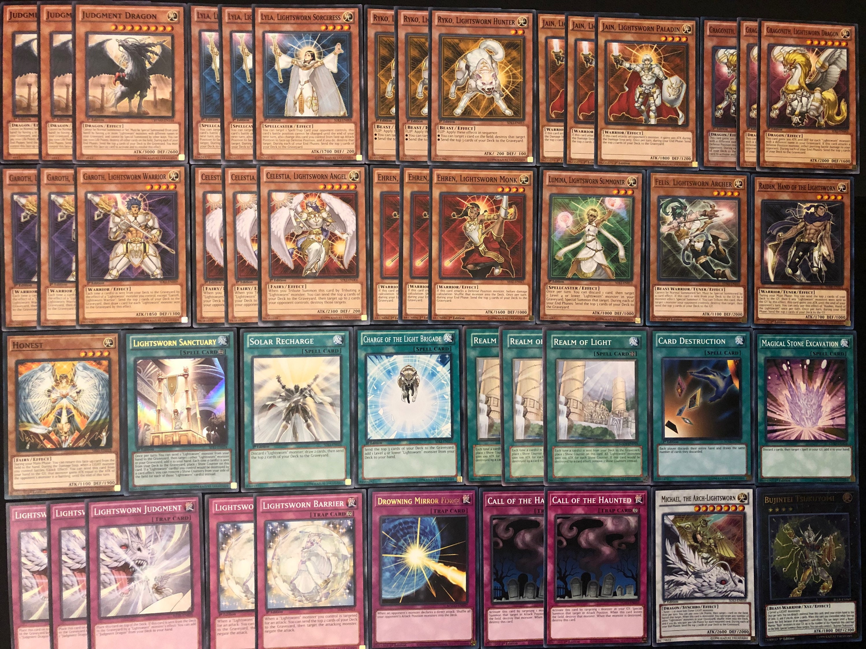 Yugioh Lightsworn Deck - Etsy