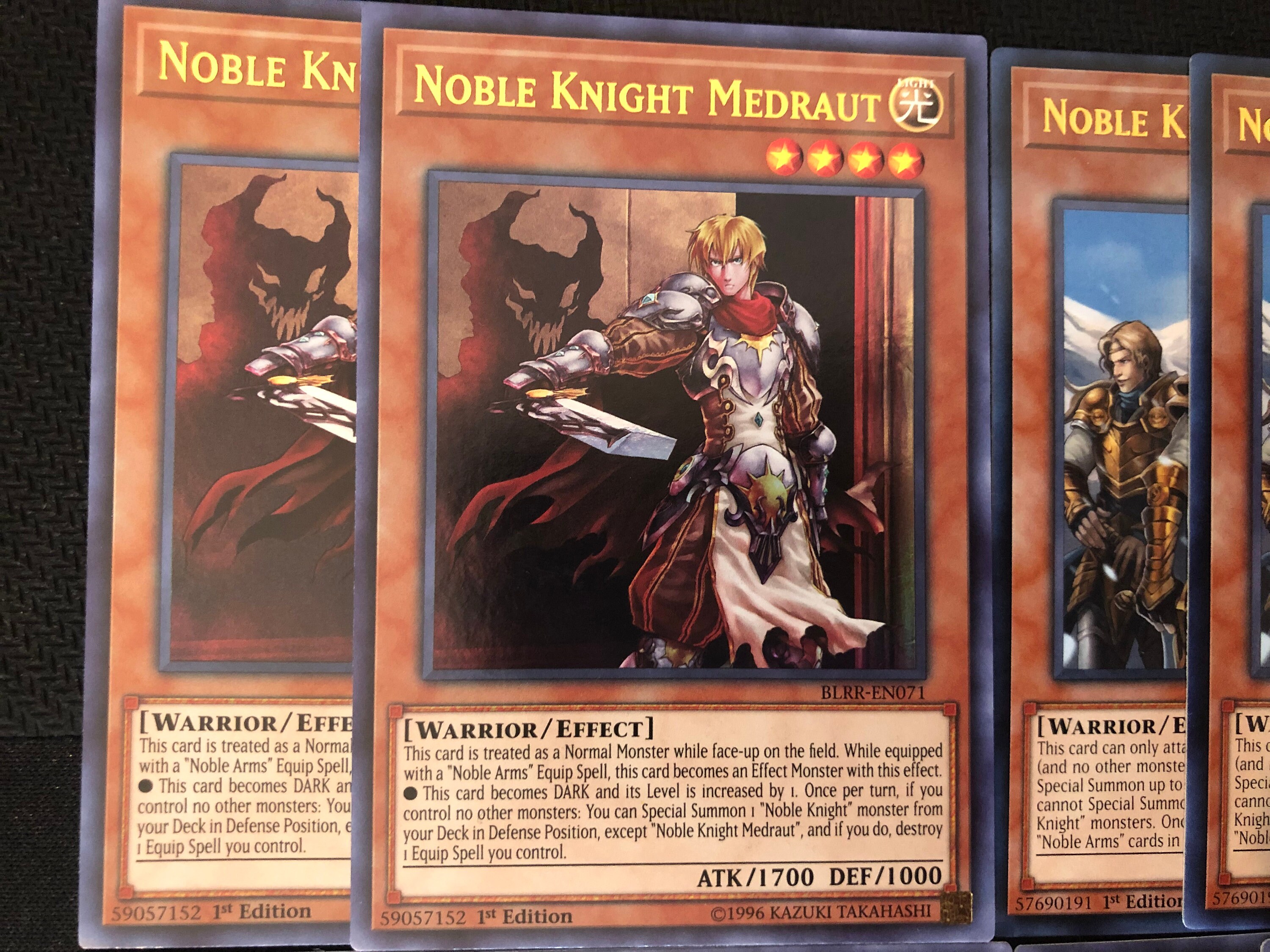 Yugioh Noble Knight Deck Sacred Noble Knight Medraut Brothers Drystan