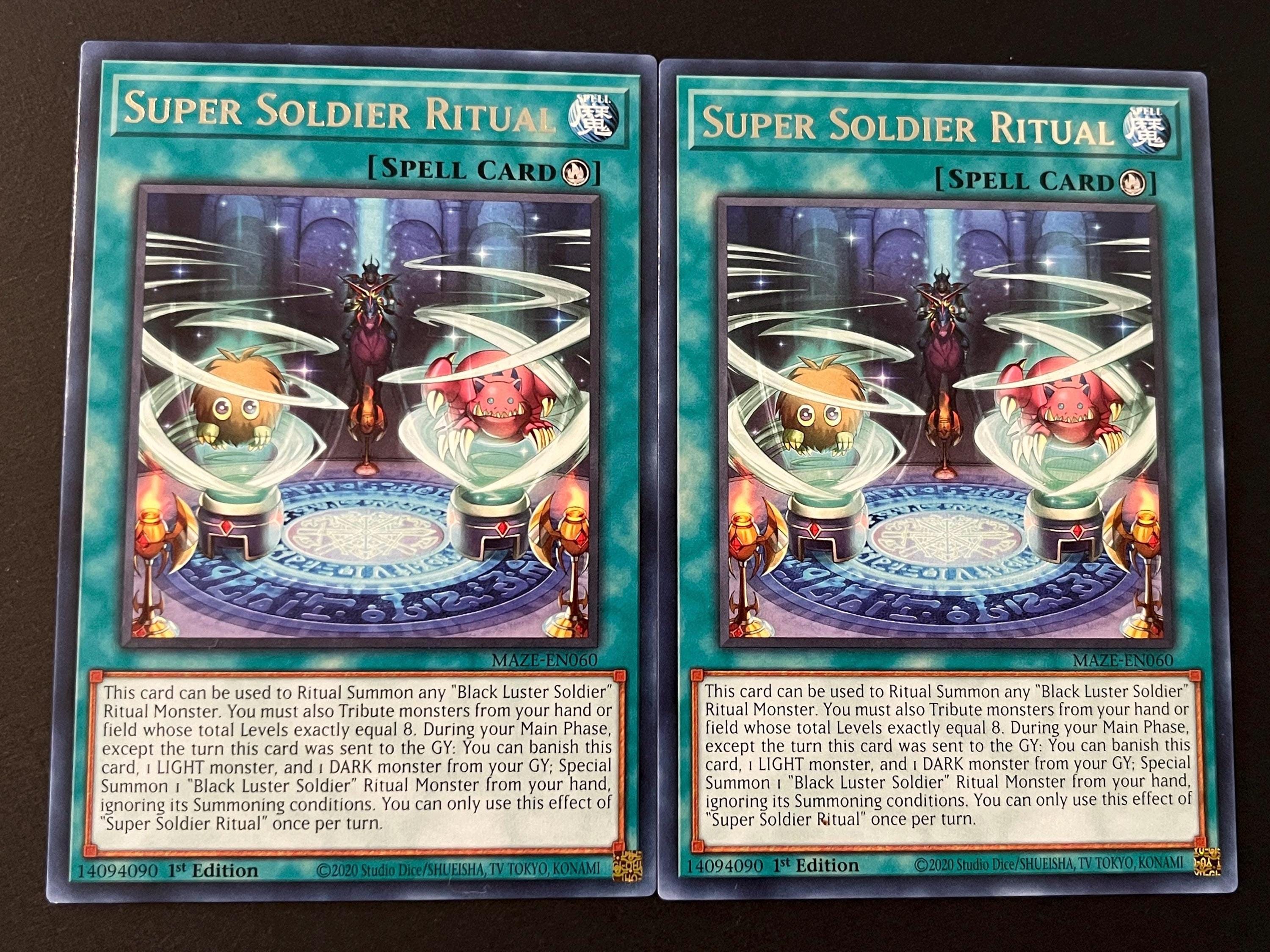 yugioh soldier deck Black Lustre Soldier - Envoy of The Beginning - TOCH-EN029 - Rare
