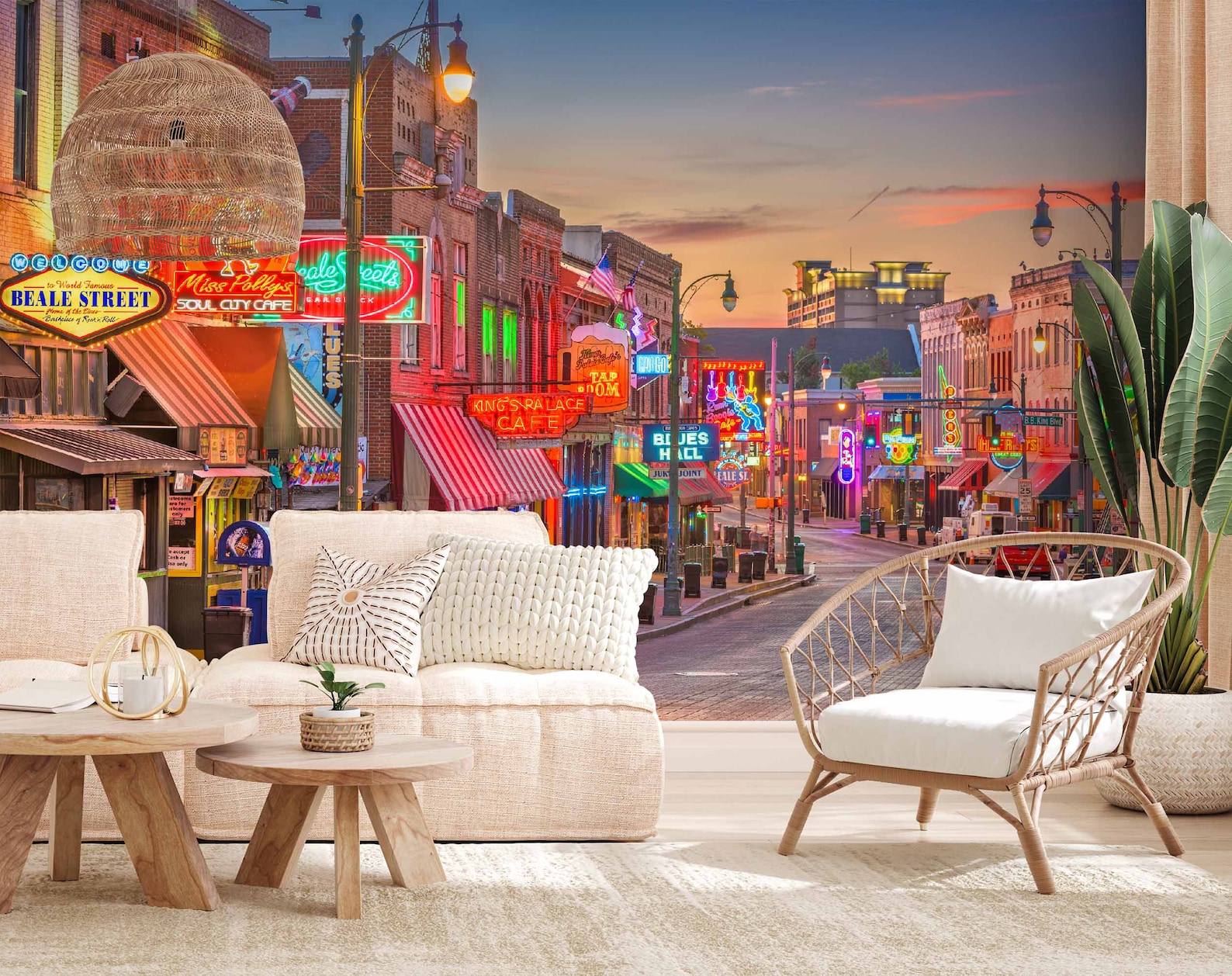 New Orleans Wallpaper, City Wallpaper, Interior Design, Removable