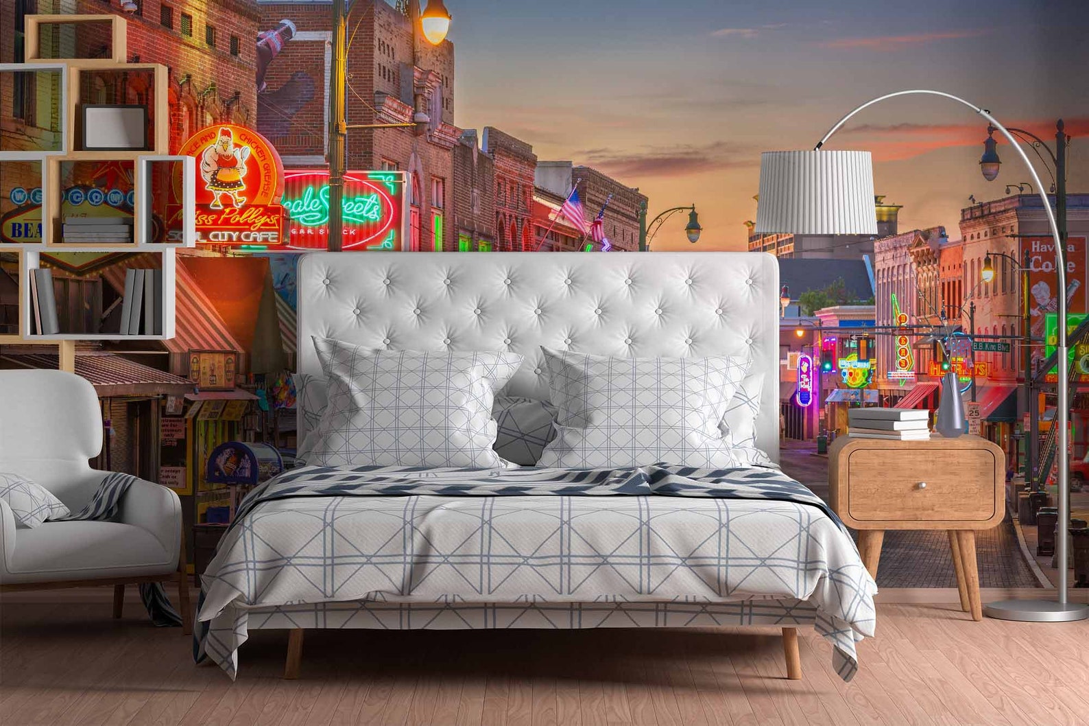 New Orleans Wallpaper, City Wallpaper, Interior Design, Removable