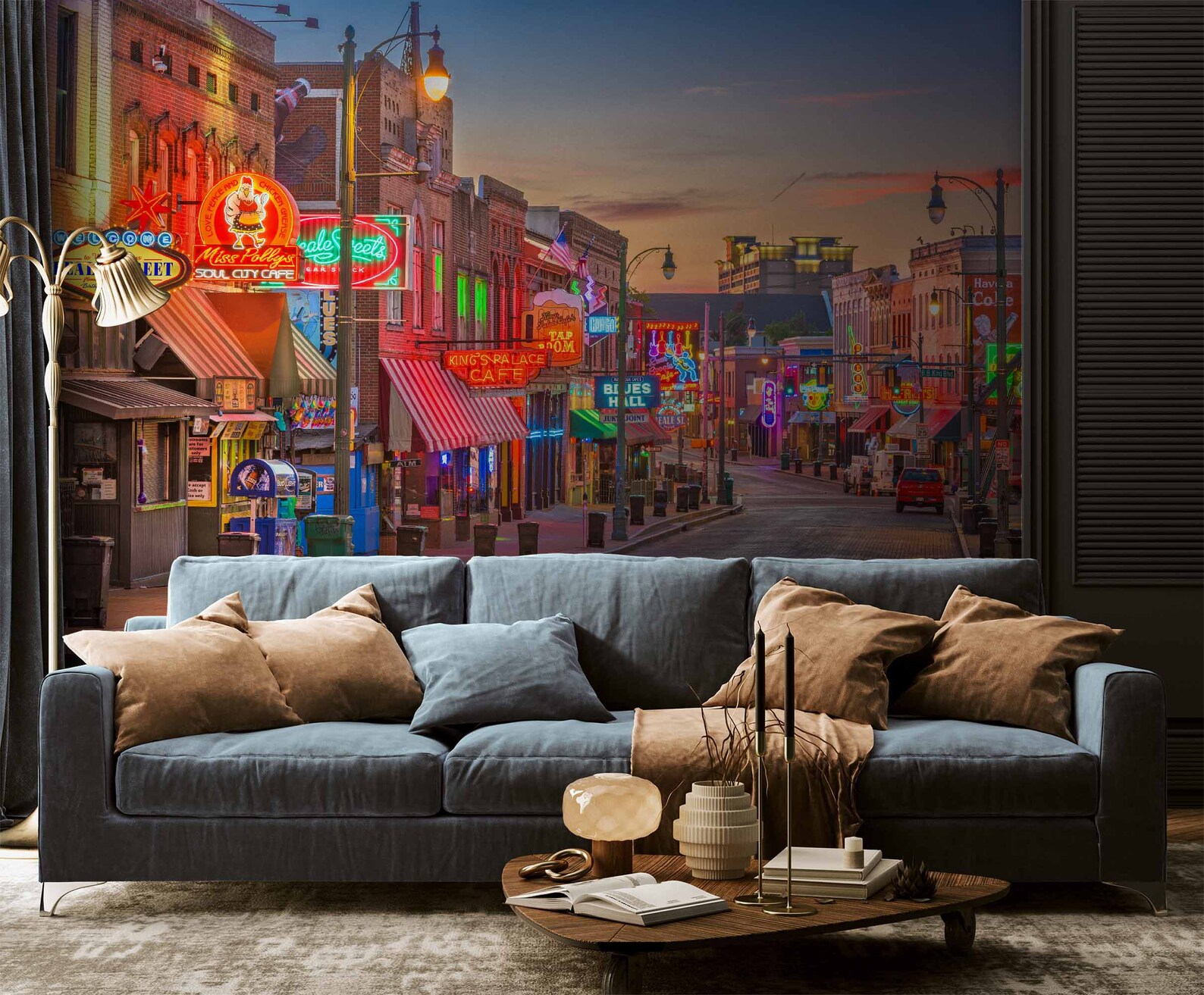 New Orleans Wallpaper, City Wallpaper, Interior Design, Removable