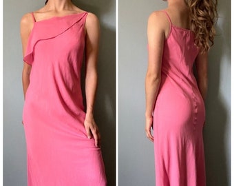 Vintage Y2K Pink Slip Dress