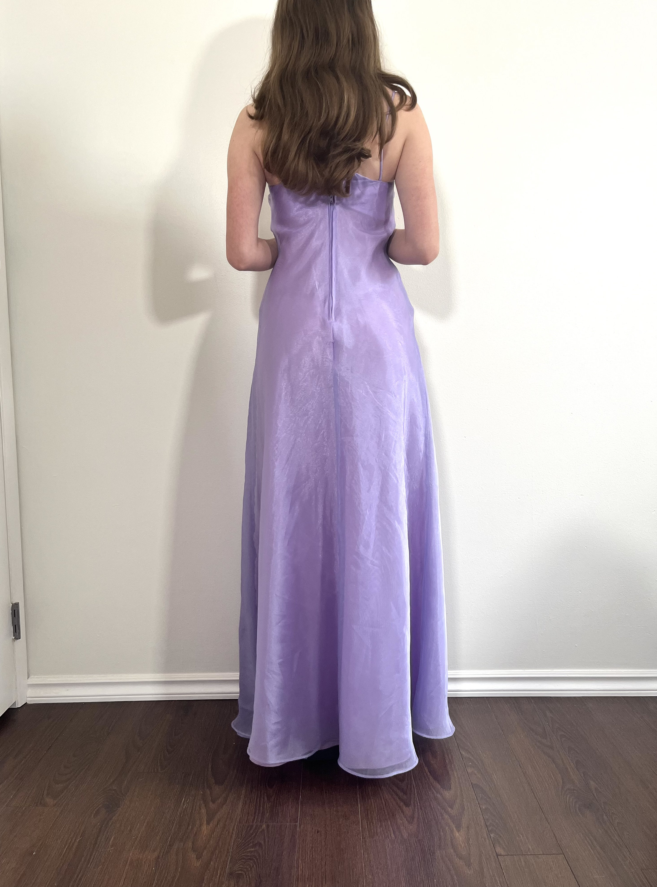 Vintage 90s Prom Dress 1990s Pastel Purple Formal Gown Etsy