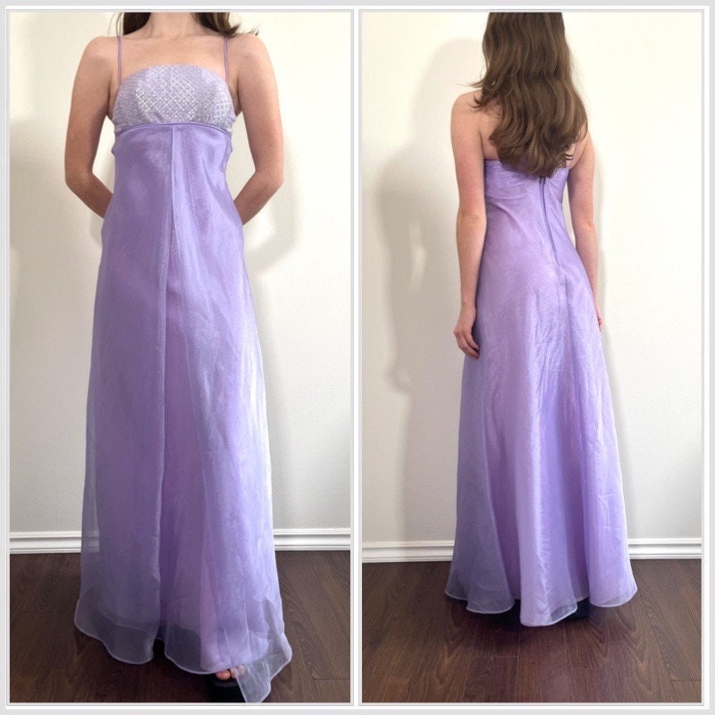 vintage 90s prom dress