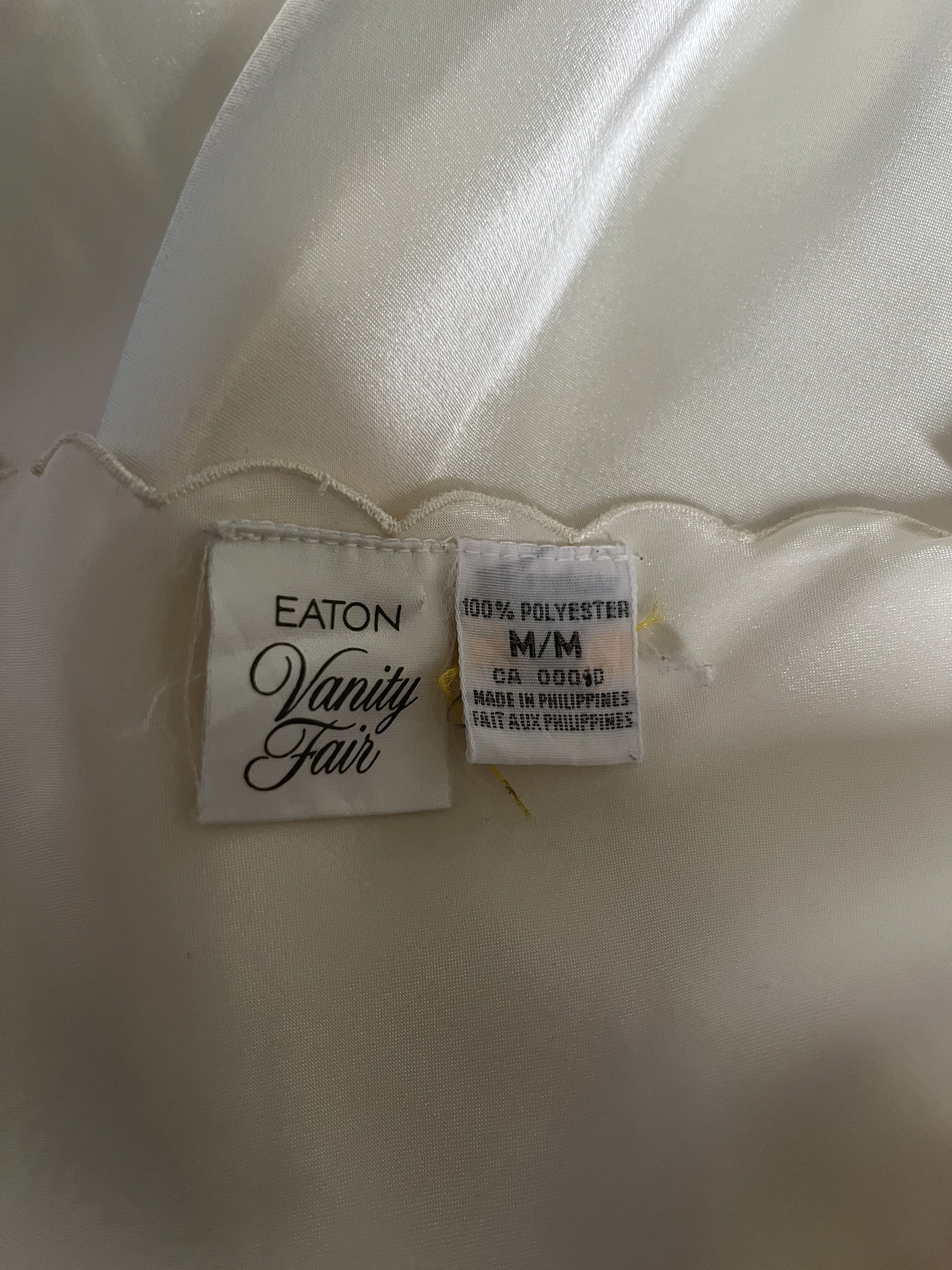Vintage 90s White Slip 1990s Cream Slip 90s Nightgown | Etsy Canada