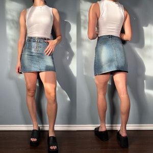 Sexy Blue Mini Skirt -  Canada