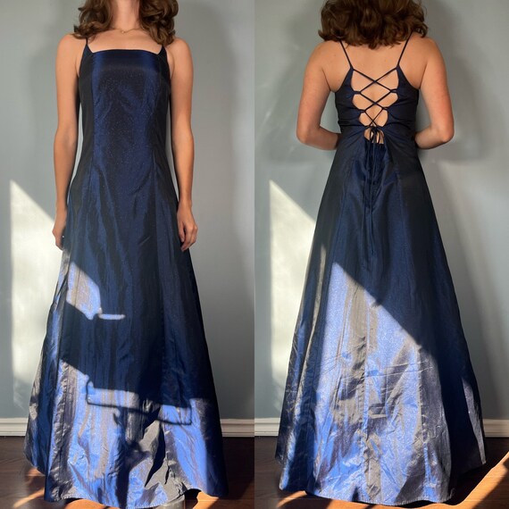 vintage 90s prom dress