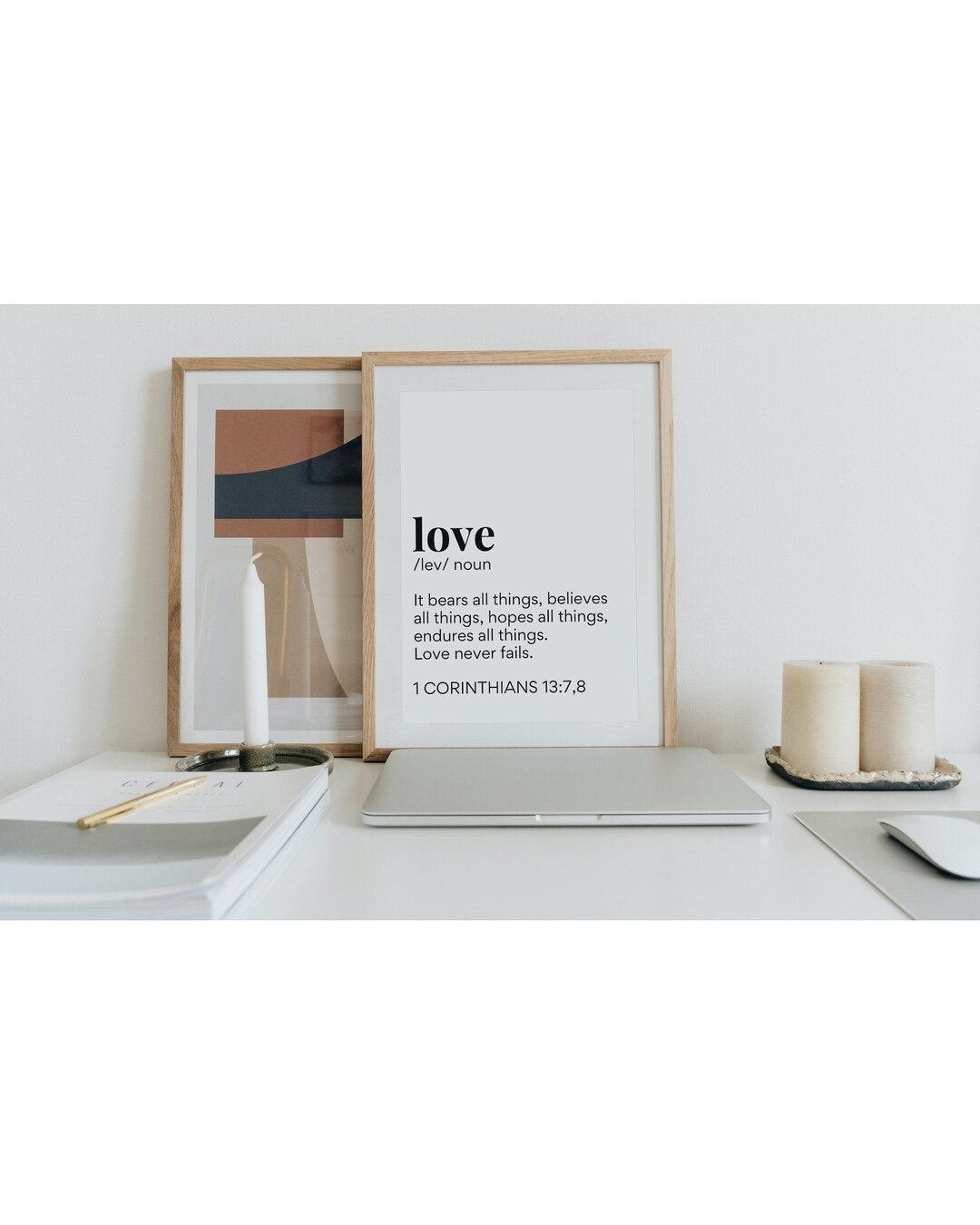 Love Definition Wall Art Custom Gift Wedding Gift Etsy