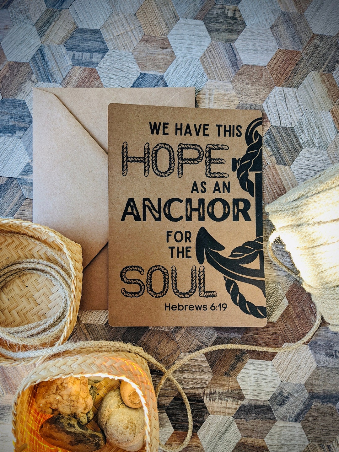 Hope is an Anchor for the Soul 5x7, 8x10, 8x8 Digital Files Scripture ...
