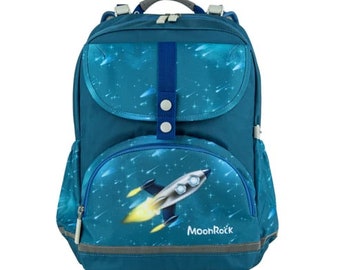 Mochila Escolar SE102P - Galaxy Adventure - Verde