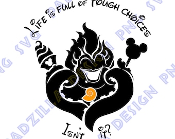 Ursula Tough Choices Snacks SVG/PNG