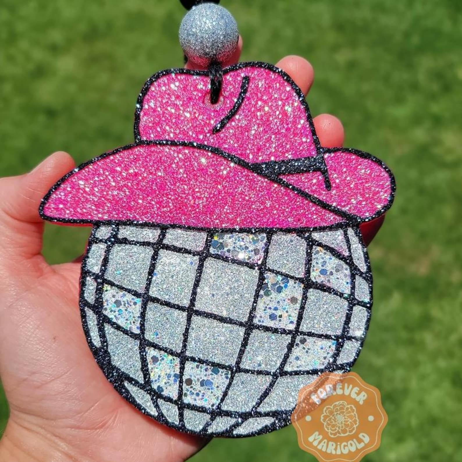 Retro Disco Ball Car Freshie