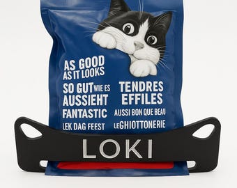 Personalised Cat Food Pouch Squeezer: Mess-Free Feeding Tool