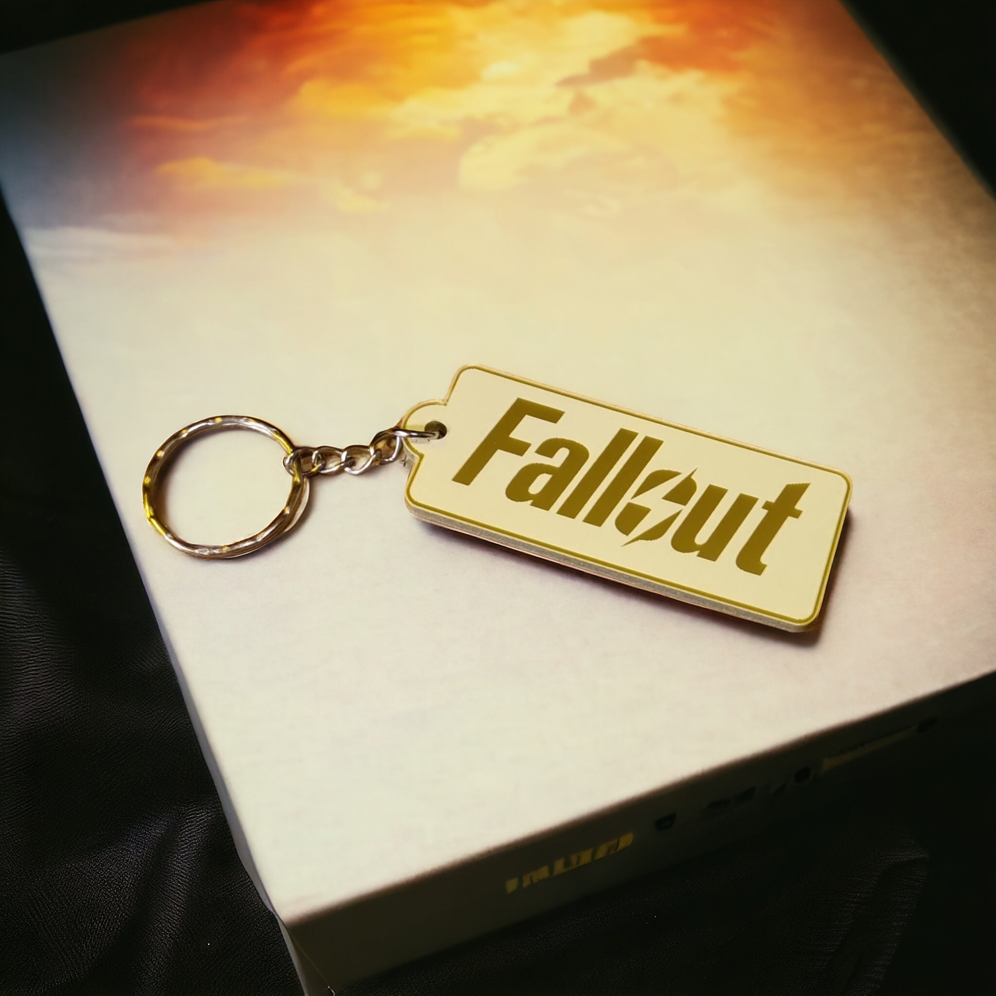 Fallout Logo Keyring Nuka-cola & Pip-boy Keychain Gamer Gifts Inspired ...