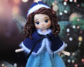 Crochet Princess Doll, Amigurumi Princess, Doll for Sale, Handmade Crochet Doll Finished
